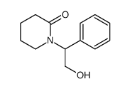 1-(2-hydroxy-1-phenyl-ethyl)piperidin-2-one Structure