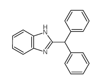 1H-Benzimidazole, 2- (diphenylmethyl)- structure