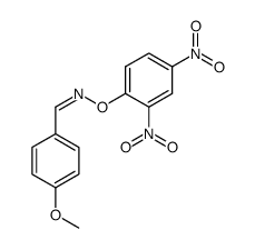 O-(2.4-dinitro-phenyl)-β-anisaldoxime Structure