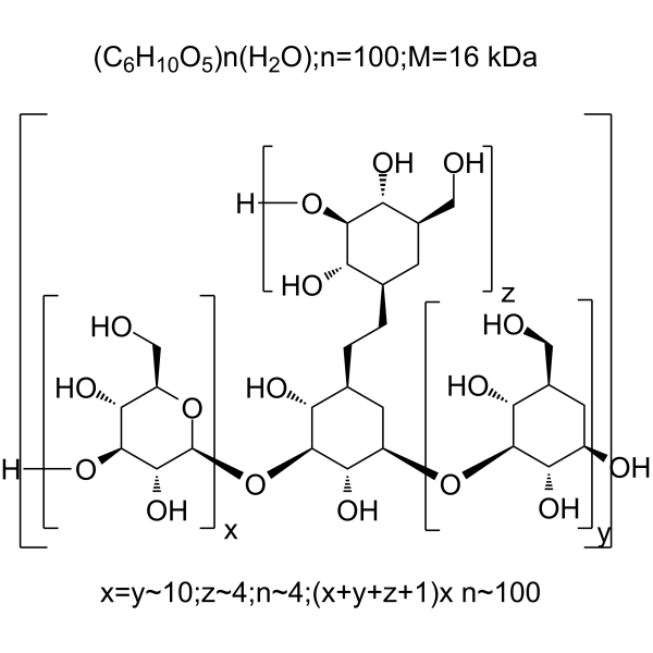 BETA-(1-3),(1-6)-D-葡聚糖结构式