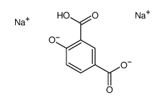 disodium 4-hydroxyisophthalate Structure