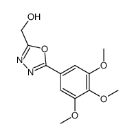 [5-(3,4,5-trimethoxyphenyl)-1,3,4-oxadiazol-2-yl]methanol Structure