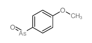 (4-methoxy-phenyl)-arsenic oxide Structure