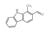 1-methyl-9H-carbazole-2-carbaldehyde结构式