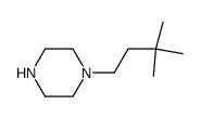 1-(3,3-dimethylbutyl)piperazine structure