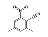 2,4-dimethyl-6-nitrobenzonitrile Structure