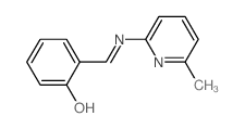 6-[[(6-methylpyridin-2-yl)amino]methylidene]cyclohexa-2,4-dien-1-one Structure