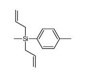 methyl-(4-methylphenyl)-bis(prop-2-enyl)silane Structure