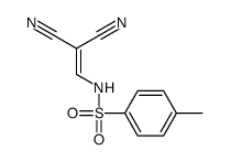 N-(2,2-dicyanoethenyl)-4-methylbenzenesulfonamide结构式