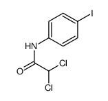 2,2-Dichloro-N-(4-iodophenyl)acetamide结构式