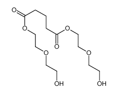 bis[2-(2-hydroxyethoxy)ethyl] pentanedioate结构式