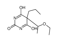 5-(1-ethoxyethyl)-5-propyl-1,3-diazinane-2,4,6-trione Structure