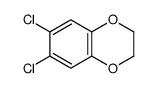 6,7-dichloro-2,3-dihydro-1,4-benzodioxine structure