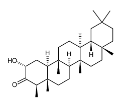 2α-hydroxyfriedelan-3-one Structure