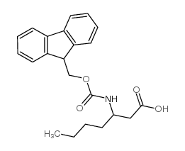 3-(((9H-芴-9-基)甲氧基)羰基氨基)庚酸图片