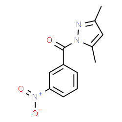 3,5-dimethyl-1-(3-nitrobenzoyl)-1H-pyrazole picture