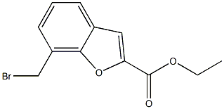 ethyl 7-(bromomethyl)benzofuran-2-carboxylate Structure