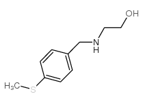 2-((4-(METHYLTHIO)BENZYL)AMINO)ETHANOL structure