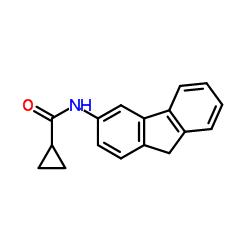 Cyclopropanecarboxamide, N-9H-fluoren-3-yl- (9CI) structure