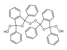 3,3'-peroxybis(1-hydroperoxy-1,3-diphenyl-1,3-dihydroisobenzofuran) Structure