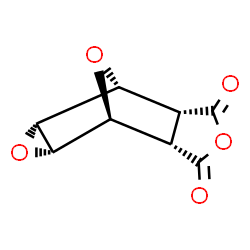 exo-3,6-endo-epoxy-4,5-epoxyhexahydrophthalic anhydride结构式