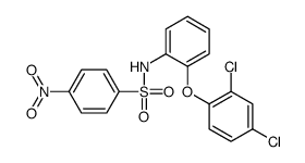 N-[2-(2,4-dichlorophenoxy)phenyl]-4-nitrobenzenesulfonamide Structure