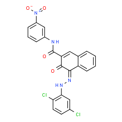 4-[(2,5-dichlorophenyl)azo]-3-hydroxy-N-(3-nitrophenyl)naphthalene-2-carboxamide Structure