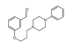 3-(3-(4-苯基哌嗪-1-基)丙氧基)苯甲醛结构式