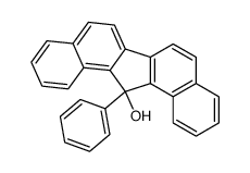 phenyl-di-α-naphthofluorenol结构式