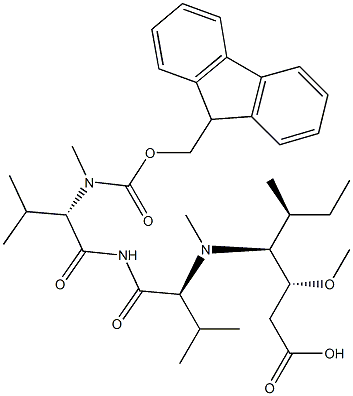 Fmoc-3VVD-OH Structure