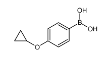 4-环丙氧基苯硼酸结构式