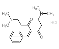 4-benzylidene-1,7-bis(dimethylamino)heptane-3,5-dione结构式