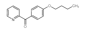 2-(4-BUTOXYBENZOYL)PYRIDINE结构式