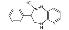 3-phenyl-1,3,4,5-tetrahydropyrido[2,3-b][1,4]diazepin-2-one结构式