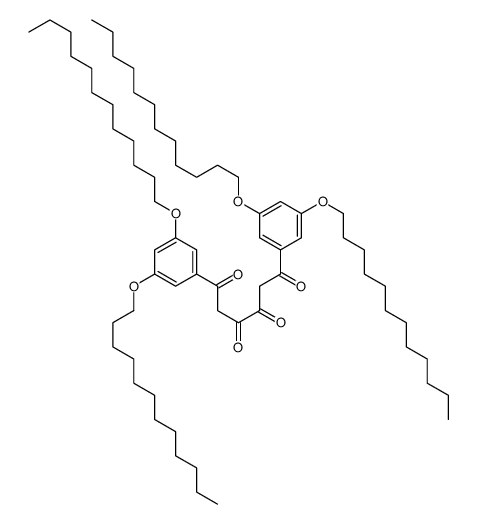 1,6-bis(3,5-didodecoxyphenyl)hexane-1,3,4,6-tetrone结构式