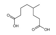 4-methylsuberic acid结构式