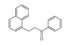 3-naphthalen-1-yl-1-phenylpropan-1-one Structure