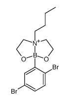 6-butyl-2-(2,5-dibromophenyl)-1,3,6,2-dioxazaborocane Structure