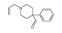 4-phenyl-1-prop-2-enylpiperidine-4-carbaldehyde Structure