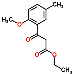 Ethyl 3-(2-methoxy-5-methylphenyl)-3-oxopropanoate图片