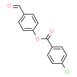 4-Formylphenyl 4-chlorobenzoate结构式