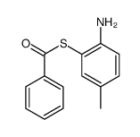 S-(2-Amino-5-Methylphenyl)thiobenzoate structure