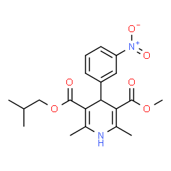 M-NISOLDIPINE结构式