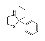 2-phenyl-2-propyl-1,3-thiazolidine Structure