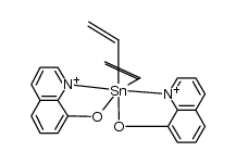 (CH2CH)2Sn(8-hydroxyquinolate)2结构式