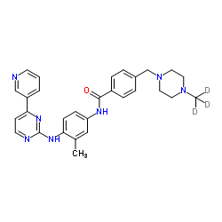 Imatinib Para-diaminomethylbenzene Impurity-d3 Structure