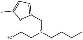2-(丁基((5-甲基呋喃-2-基)甲基)氨基)乙醇结构式