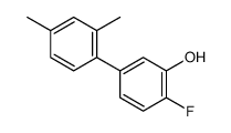 5-(2,4-dimethylphenyl)-2-fluorophenol Structure