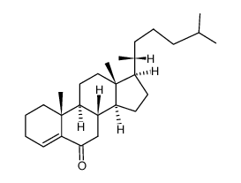 cholest-4-en-6-one Structure