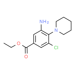 Ethyl 3-Amino-5-chloro-4-(1-piperidinyl)benzoate picture